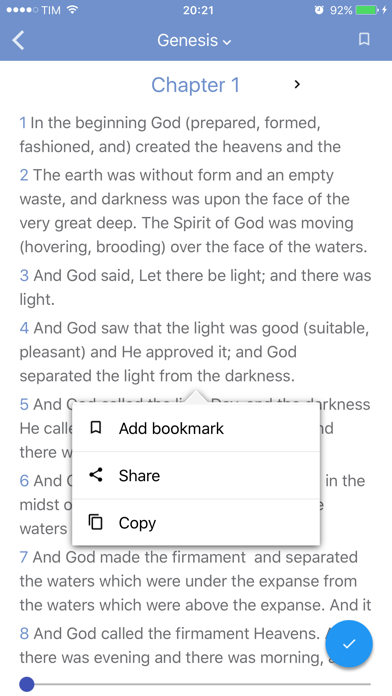 Amplified Bible Reference screenshot 2