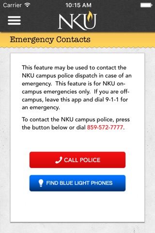 Northern Kentucky University screenshot 2