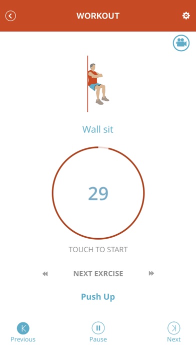 3 Minute Workout - Fitness App screenshot 4