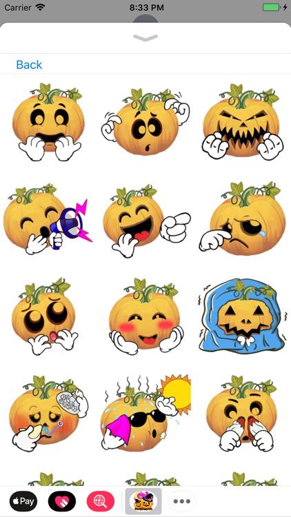 Pumpkin Stickers Collection screenshot-6