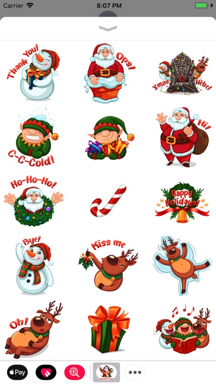 Christmas Spirit Sticker Pack