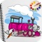 Train Coloring Book Games