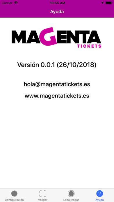 Magenta Tickets - Validar screenshot 4
