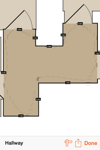 Скриншот из RoomScan Pro – floor plan app