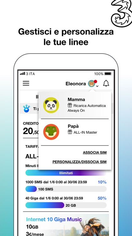My3 | Area Clienti 3 screenshot-3