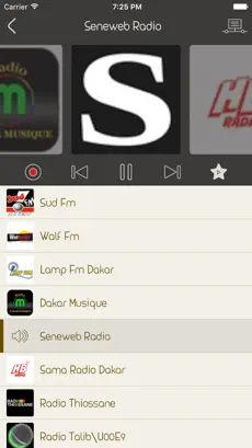 Στιγμιότυπο οθόνης 2 Live Senegal Radio Stations iphone