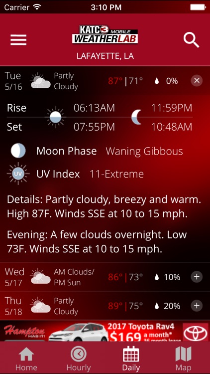 KATC WX screenshot-3