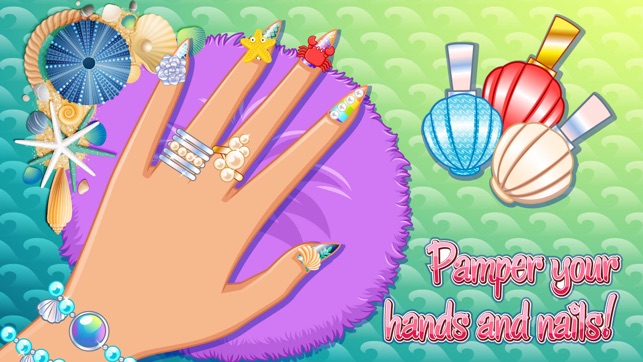 Mermaid Princess Nail Salon(圖3)-速報App