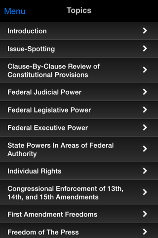Constitutional Law Supreme Bar screenshot 2
