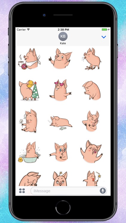 Sweetie Piggy Stickers