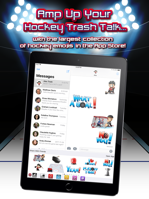 Hockey Emojis Nationのおすすめ画像3