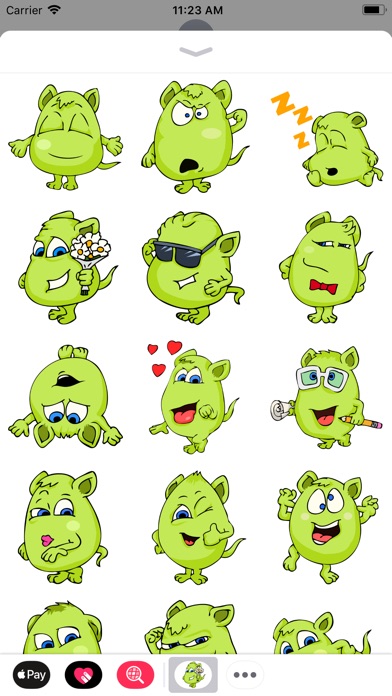 Cute and Funny Mumu Stickers screenshot 2