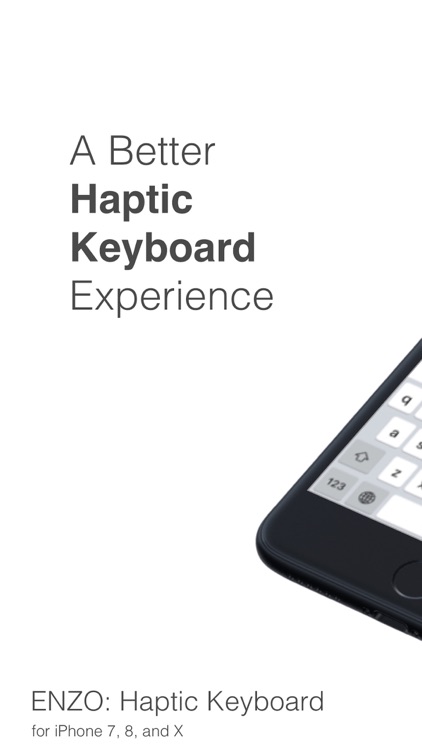 Haptic Keyboard: ENZO screenshot-0