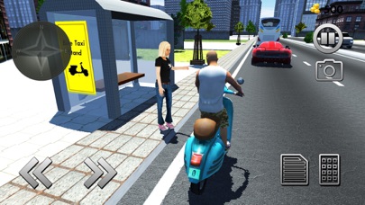 Bike Taxi Driver 3D screenshot 2