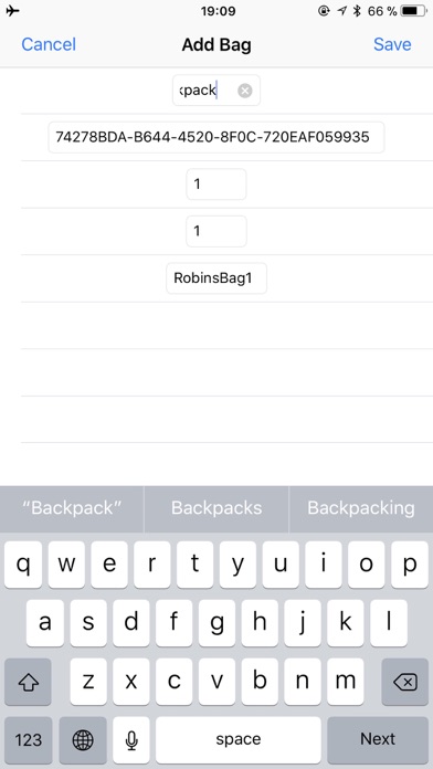 BagTrack screenshot 3