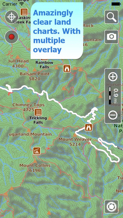 Terra Map Pro, GPS Hiking maps screenshot-0
