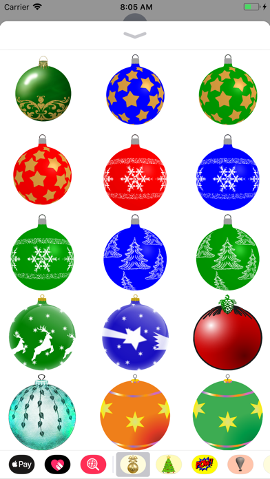 Christmas Bauble Stickers screenshot 2