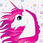 Pink Unicorn Stickers