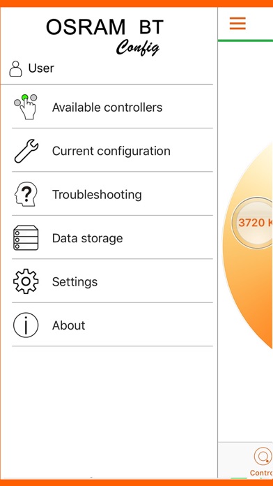 OSRAM BT Config screenshot 2