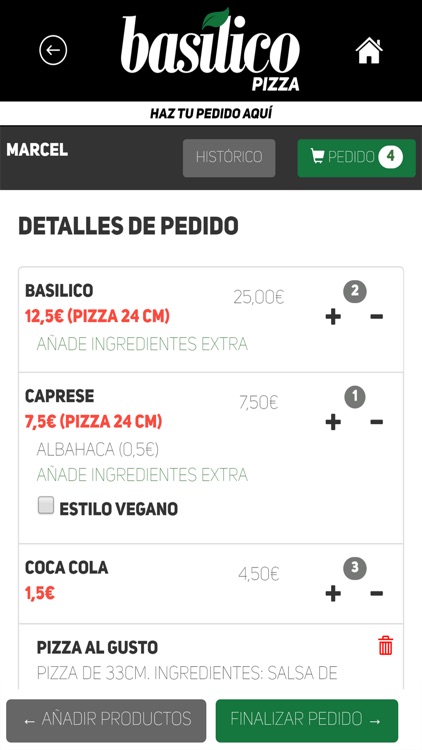 Basilico Pizza screenshot-4