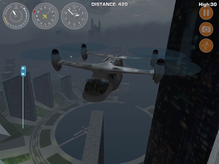 Airplane Fly Megatropolis