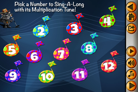 The Multiplication Tunes screenshot 2