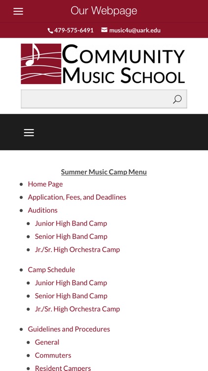 U of A Summer Music Camps screenshot-4