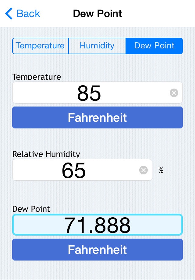 Weather Calculations screenshot 4
