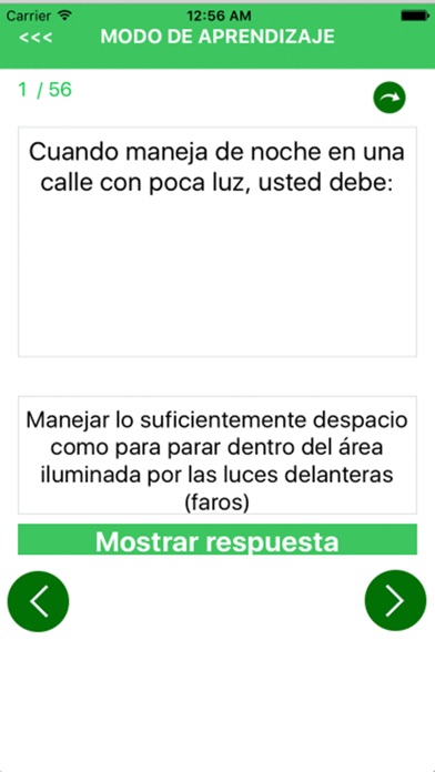 DMV EXAMEN DE PRACTICA EN ESPANOL screenshot 3