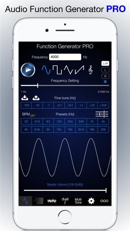 Audio Function Generator PRO