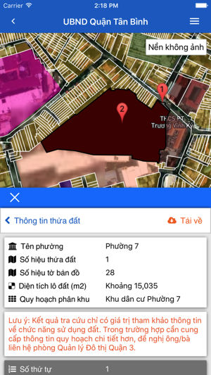 Thông tin quy hoạch Tân Bình(圖4)-速報App