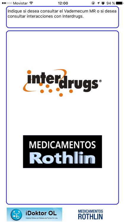 Interdrugs Medicamentos Rothlin