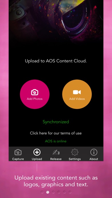 AOS Content Cloud screenshot 2