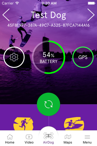AirDog App screenshot 2
