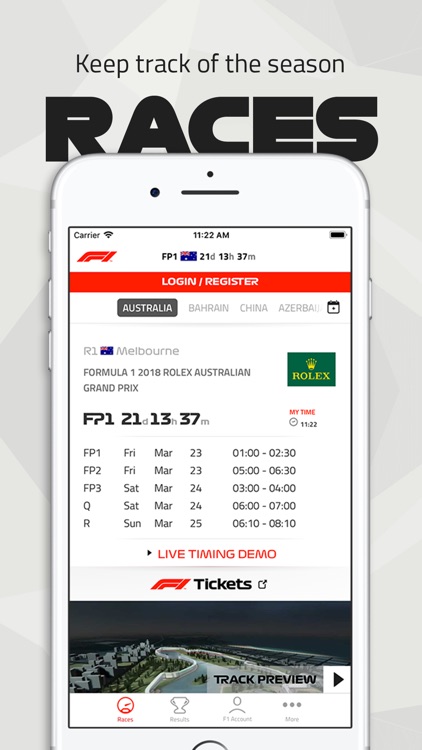 F1 Live Timing