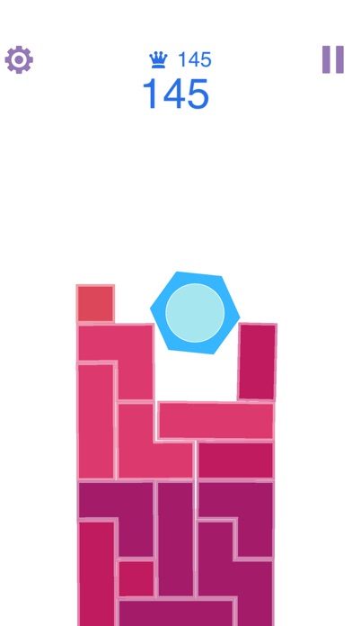 Hexagon-Ball vs Blocks screenshot 3