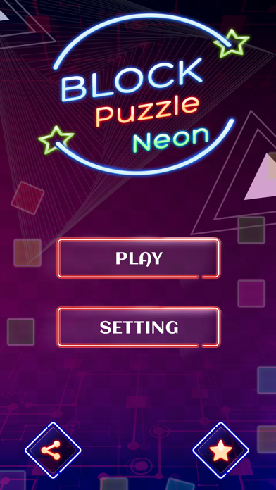 How to cancel & delete Block Puzzle Neon from iphone & ipad 1