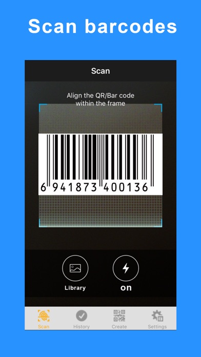 QR Scanner & Generator -Simple,Easy to use! screenshot 2