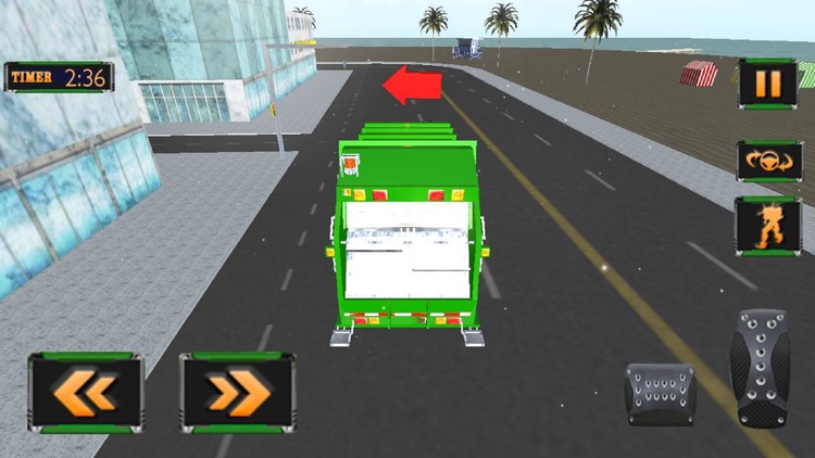 Garbage Truck Robot Transform screenshot-3