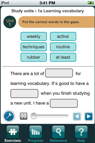 Vocabulary in Use Intermediate screenshot 2