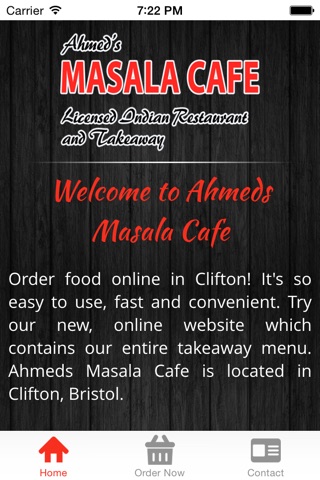 Masala Cafe Clifton screenshot 2