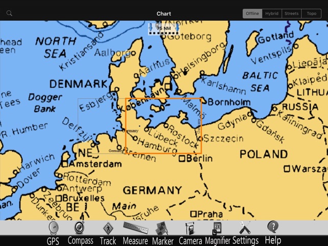 Germany E Nautical Charts Pro(圖5)-速報App