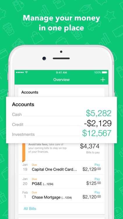 Mint:Personal Finance & Money screenshot-0