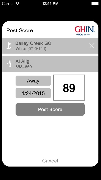 GHIN Mobile screenshot-3