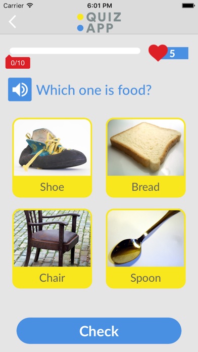 Quiz App - Learn Basic English screenshot 2