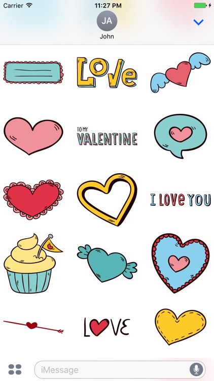 Happy Valentine Day - Stickers