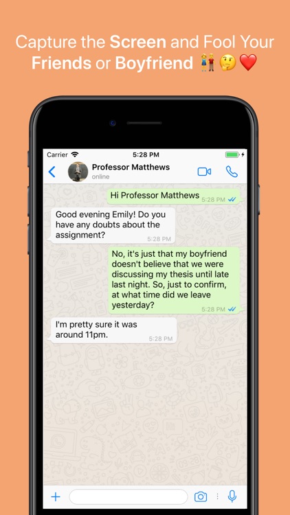 WhatsFake - Create Fake Chats
