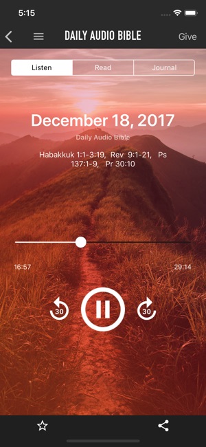 Daily Audio Bible Mobile App(圖3)-速報App