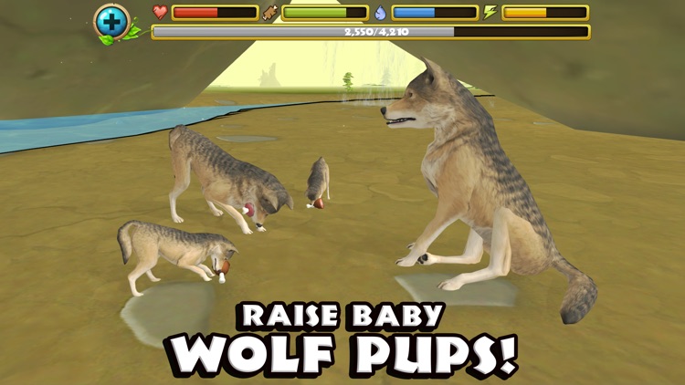Wildlife Simulator: Wolf screenshot-3