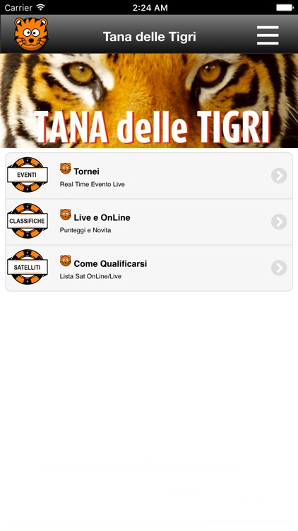 TANA delle TIGRI